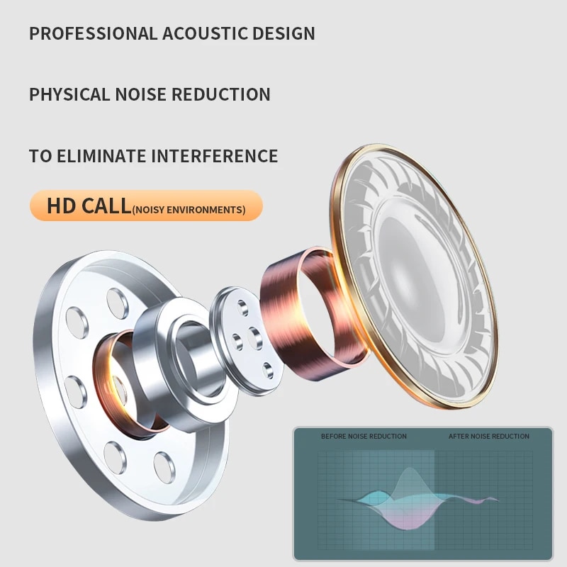 Original Pro6 tws Wireless bluetooth headset 5.0 Bluetooth Earphones Sport Earbuds Smart touch Music Headset For all smartphones